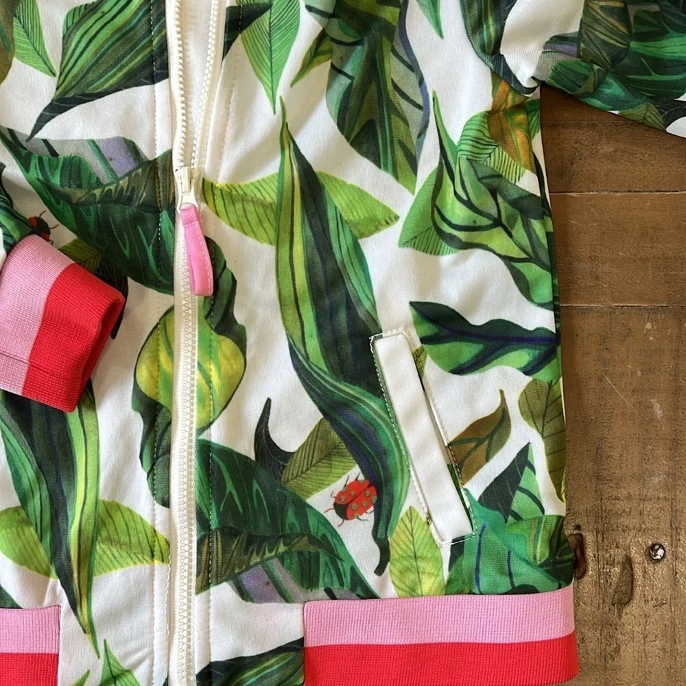 H&M Michelle Morin leaf and ladybug track suit
